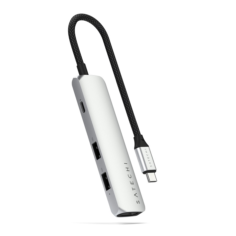 Satechi 4-in-1 USB-C Slim Multiport Adapter 4k (4-in-1 USB-C スリムマルチポートアダプター 4k) 全3色 PST-P4Sシリーズ サテチ HDMI | SATECHI | 03