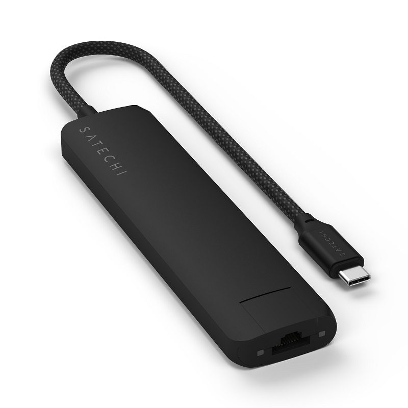 Satechi 7-in-1 USB-C Slim Multiport Adapter with Ethernet (スリムマルチポートアダプター WITH イーサーネット) 全3色 PST-P7Sシリーズ | SATECHI | 01