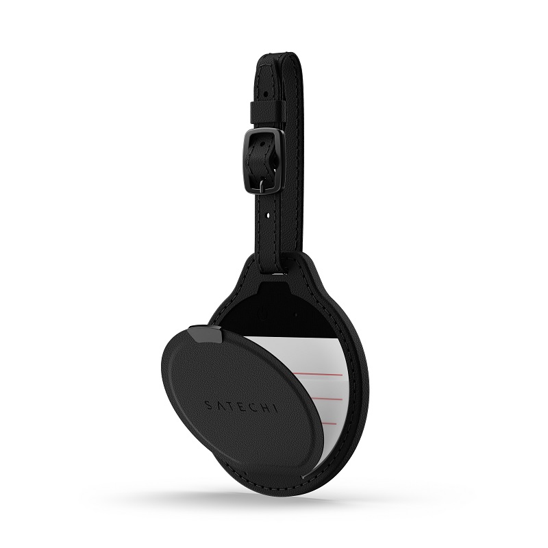 SATECHI Satechi Vegan-Leather FindAll(TM) Luggage Tag Find My 対応