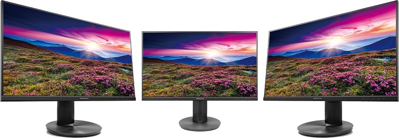 プリンストン 27インチワイド液晶ディスプレイ マルチアングル