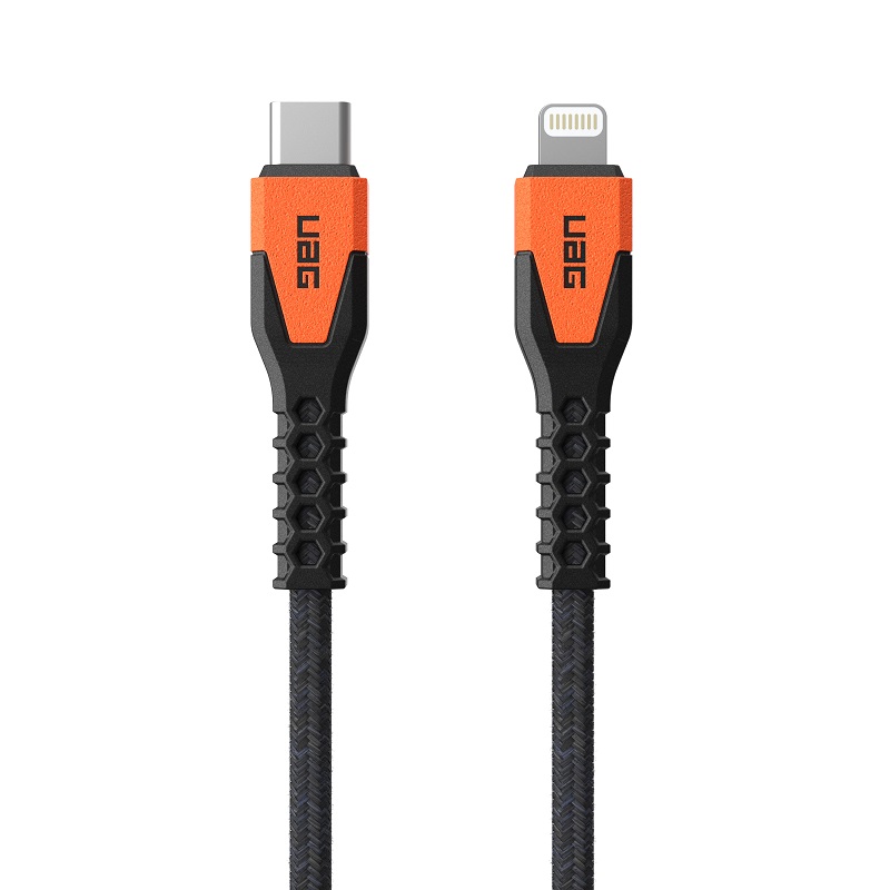 UAG KEVLAR CORE USB-C TO LIGHTNING POWER CABLE 1.5m 高耐久 USB充電ケーブル ケーブルタイ付 全2色 UAG-CBL-CLシリーズ ユーエージー type-c PD対応 | URBAN ARMOR GEAR | 02