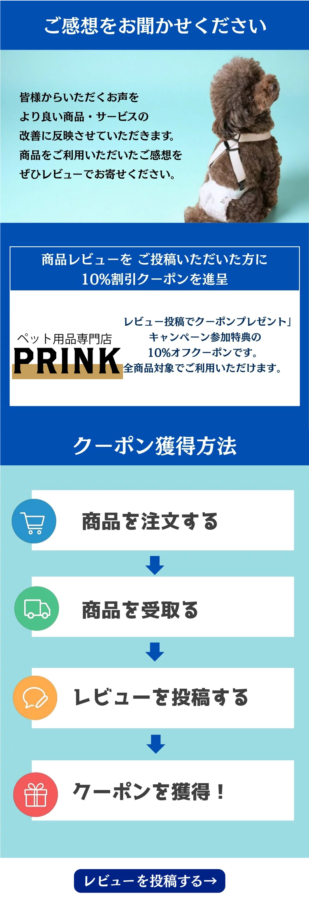 レビューキャンペーン