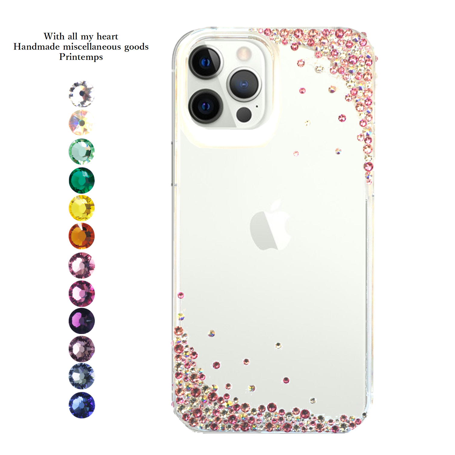 SWAROVSKI（スワロフスキー） iPhoneケース クリスタル系ミックス
