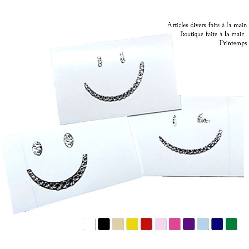 SWAROVSKI（スワロフスキー） デコシール にこちゃんマーク 35mm