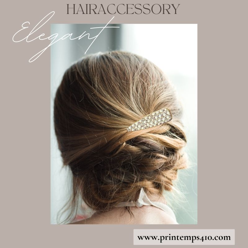 SWAROVSKI（スワロフスキー） ヘアクリップ 80×22mm ヘアアクセサリー