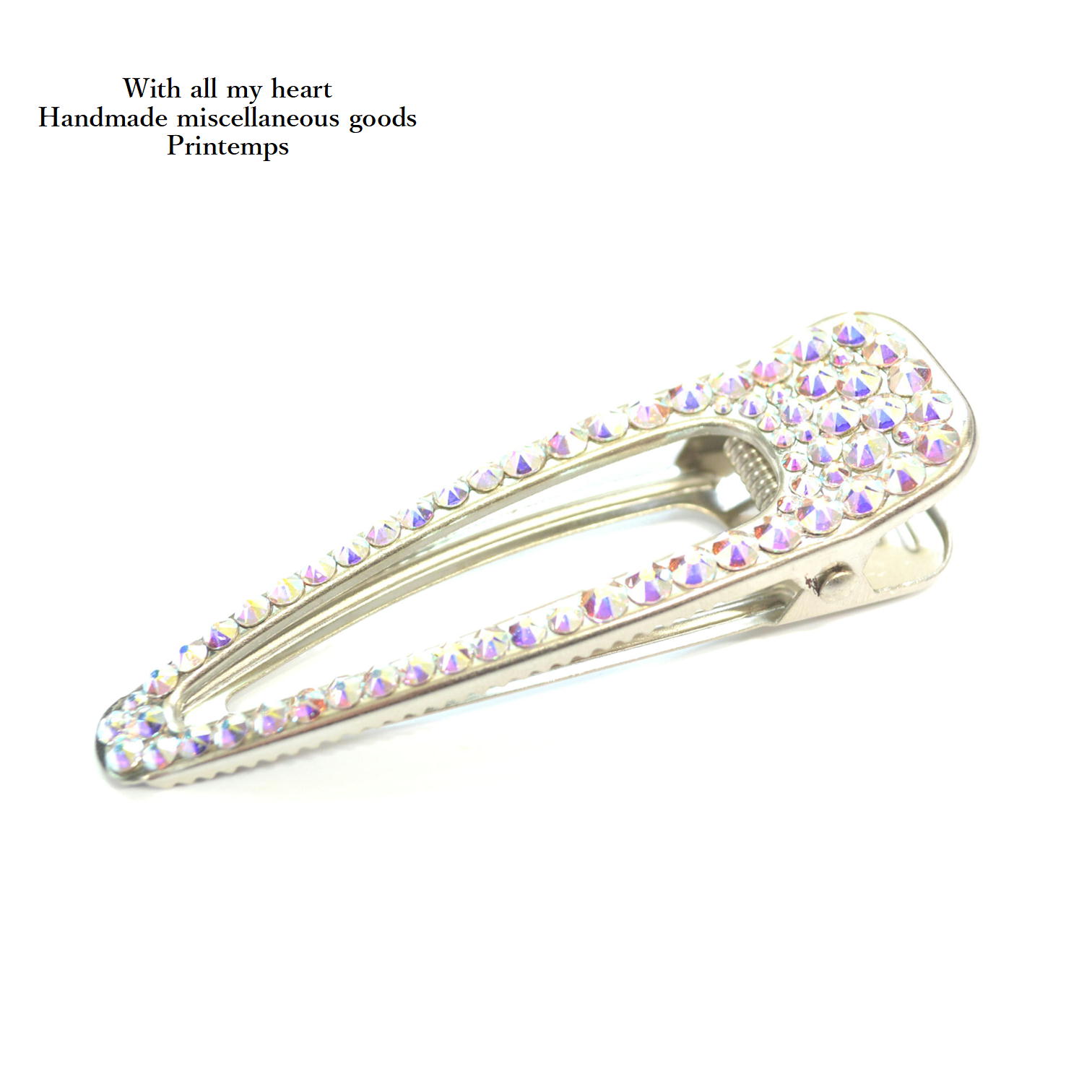 SWAROVSKI ヘアクリップ 80×22mm PA アウトレット ワンカラー