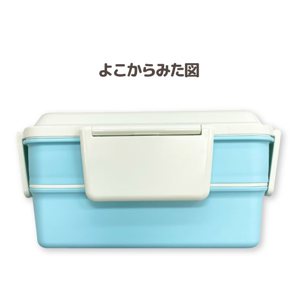 只今ポイント5倍 ちいかわ 食洗機対応 ランチボックス二段 1個 ランチBOX お弁当箱 うさぎ ハチワレ モモンガ シンプル かわいい 電子レンジOK |  | 02