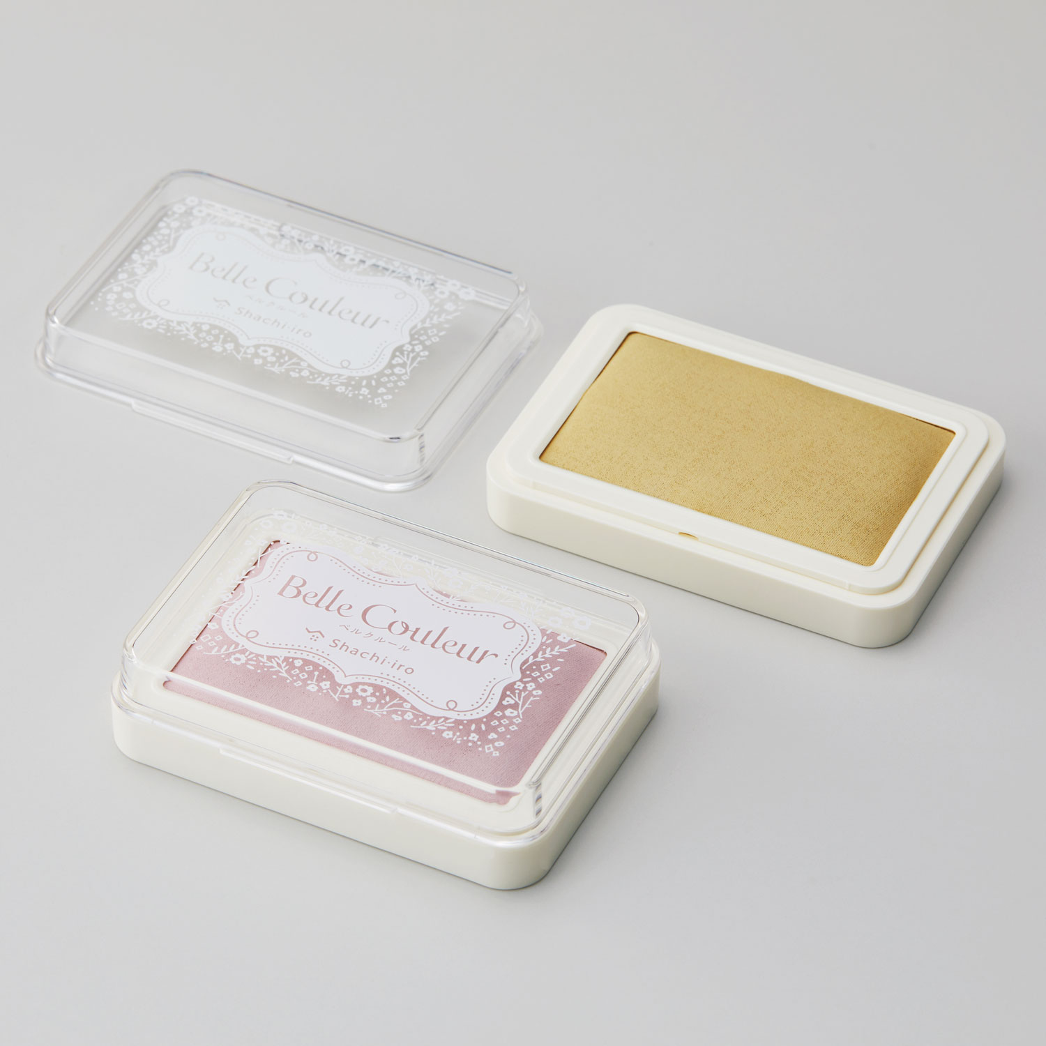 本日ポイント10倍 シヤチハタ Shachihata Belle Couleur ベルクルール スタンプパッド 全8色セット HBC-1の画像