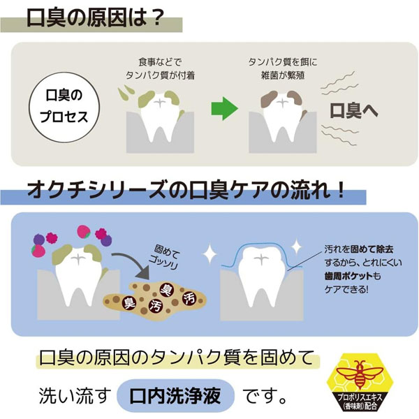 本日全品 P10倍 オクチシリーズ 使い切り マウスウォッシュ 液体ハミガキ 5本入 1個 洗口液 口内洗浄液 持ち歩き 個包装 非常用 全3種から選択 |  | 04
