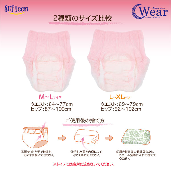 最大+10%還元中 ソフティーン ショーツ型 ナプキン オーガニックウェア