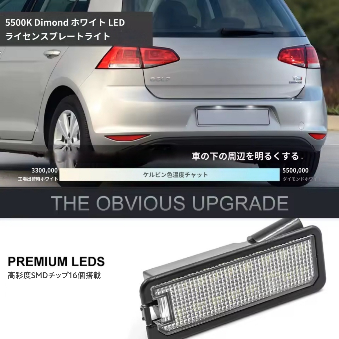 空冷VW ビートル リア　エンジンフード　ナンバー灯　直接岐阜取りに来れる方のみ prism-led-porsch-nanber-lt-02.jpg