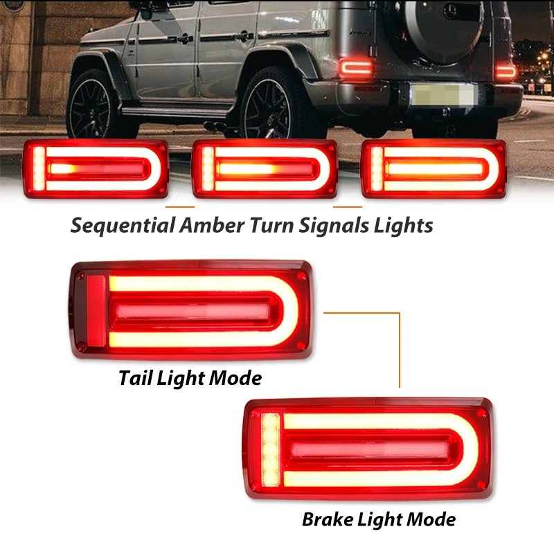 ベンツ Gクラス W463 LED テールランプ (1990-2018) テールライト