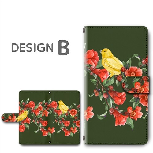 送関込【Harper & Blake】UK発!手帳型スマホケース Bird/鳥園花 送関込【Harper & Blake】UK発!手帳型スマホケース Bird/鳥園花