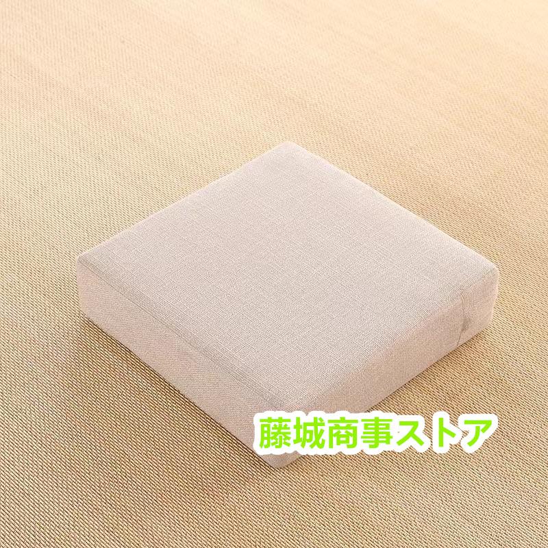 高反発 クッション 座布団 極厚 10cm フロアクッション 硬い 硬め 腰痛 オフィス フットレスト おすすめ ベッド おしゃれ 大きい 大きめ 角型 北欧 |  | 04
