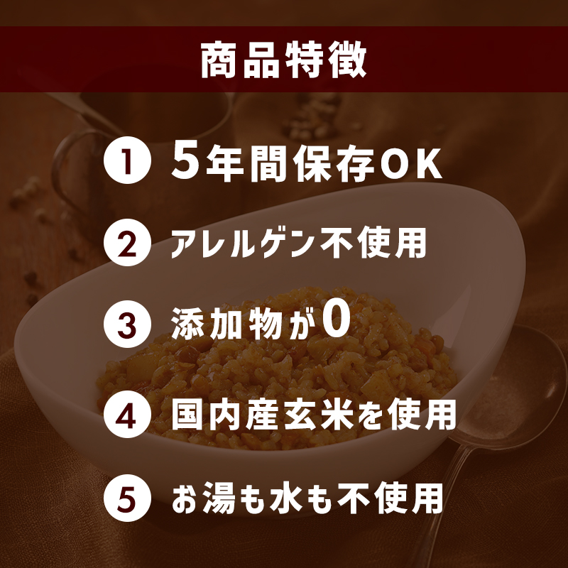 非常食 玄米リゾット 3種 25袋 セット 5年保存8日分 1人 防災セット