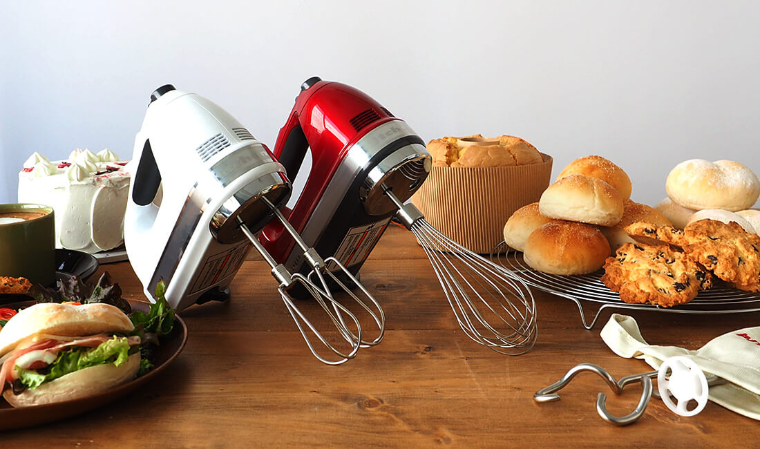 KitchenAid 9段階変速ハンドミキサー キッチンエイド ホワイト 楽天市場】キッチンエイド 9段階変速ハンドミキサー（ホワイト