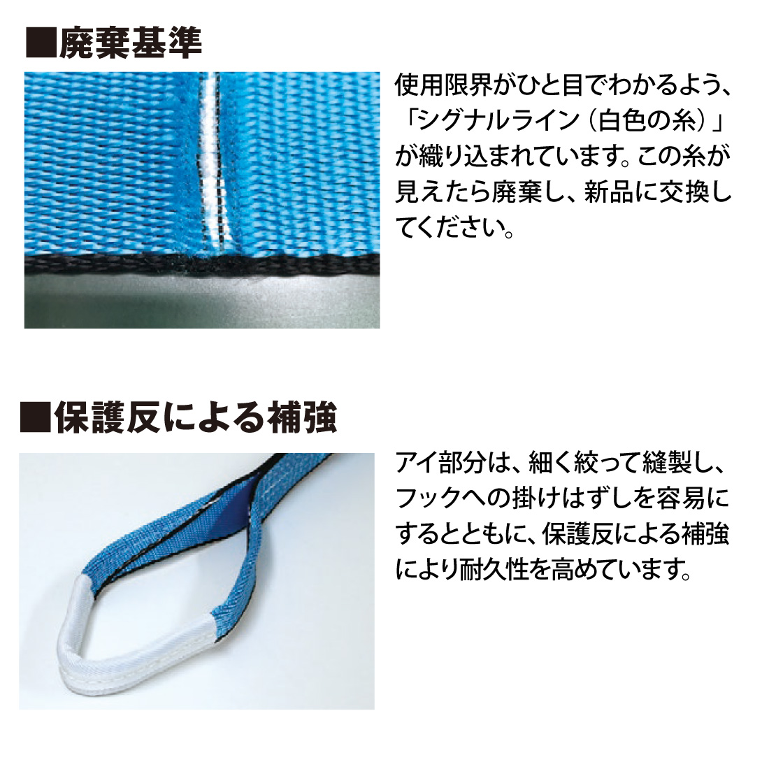 allsafe（オールセーフ） スリングベルト3本 長さ1.5m 幅25mm AS3E2515