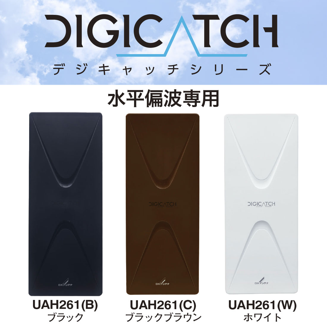 DXアンテナ (取寄品) UAH261シリーズ 水平偏波・高利得 UHF平面