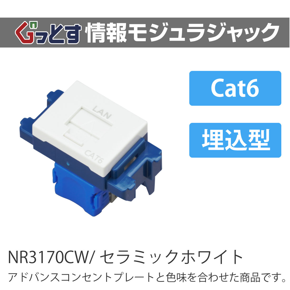 Panasonic（パナソニック） 法人様限定 NR3170CW ぐっとす情報モジュラ