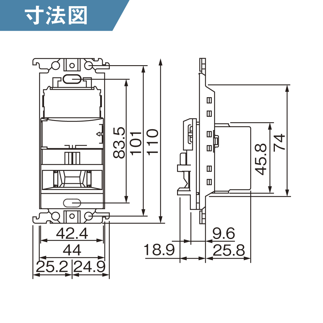 Panasonic（パナソニック） 法人様限定 WTK18115WK コスモシリーズ