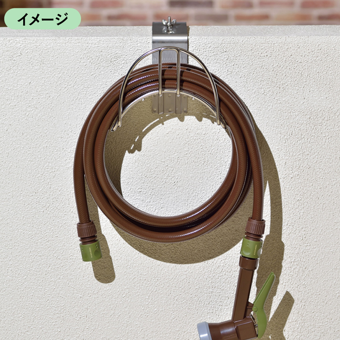 カクダイ（KAKUDAI） (取寄品) ステンレスハンガー（ベランダ用）10m用