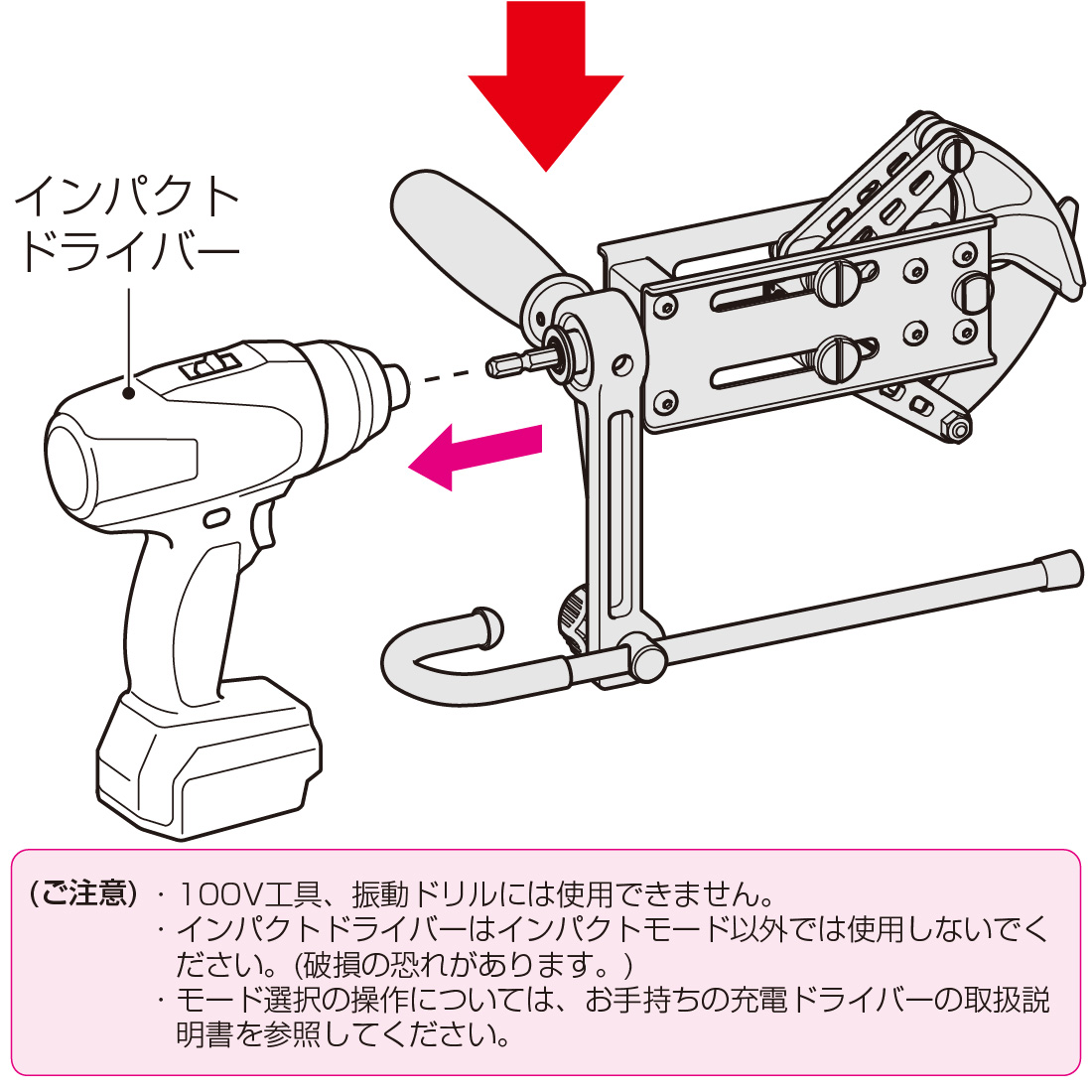 取寄品) MC-CA325 ケーブルカッター325 電気配線専用カッター 充電式インパクトドライバー用 アタッチメント式 φ31以下のケーブル  未来工業 : mi-0497 : プロポチ - 通販 - Yahoo!ショッピング