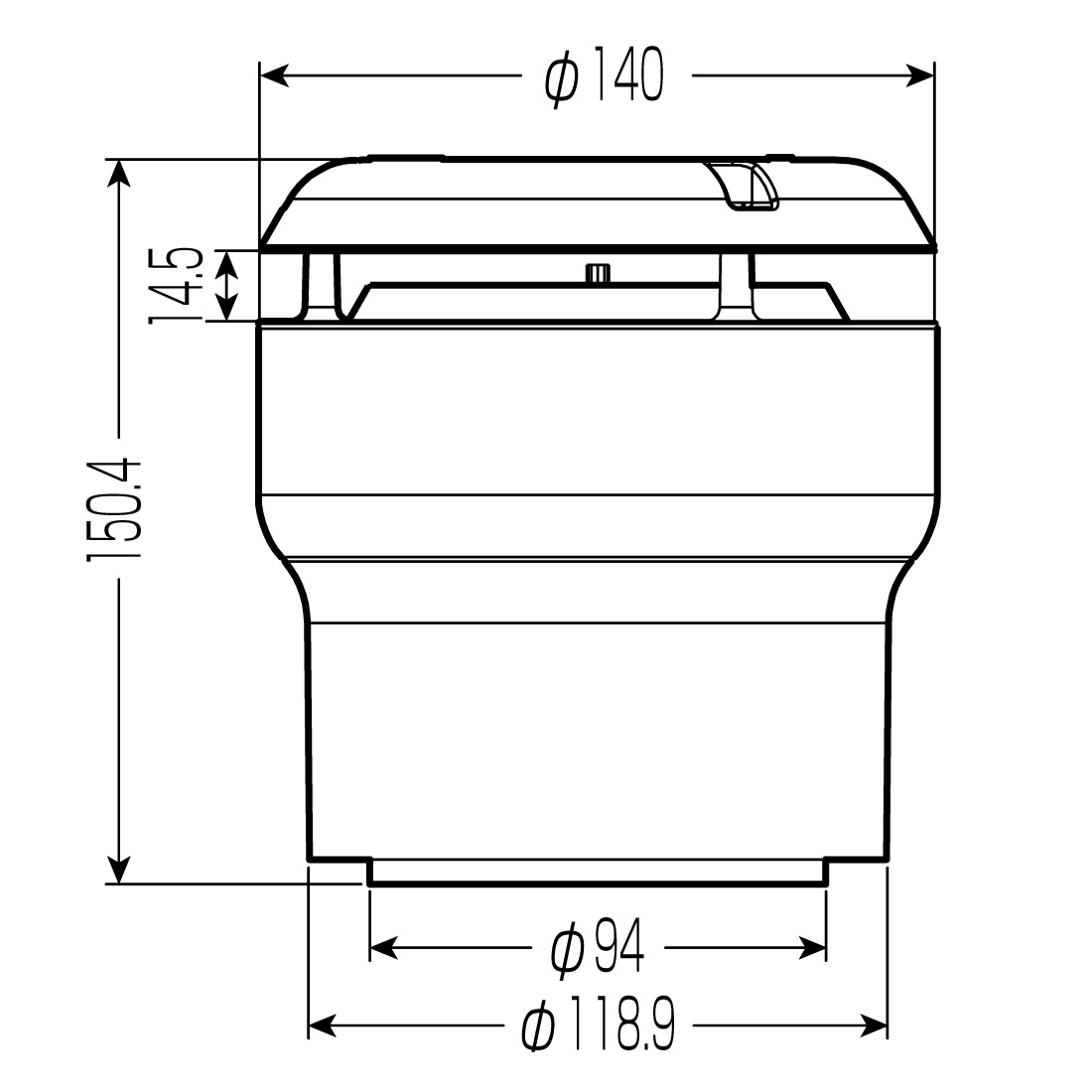 (取寄品)未来工業 VVD-75100D 6個入 通気スイスイ (接着タイプ・大型) 脱着可能タイプ 管材 建築 配管 mirai_5