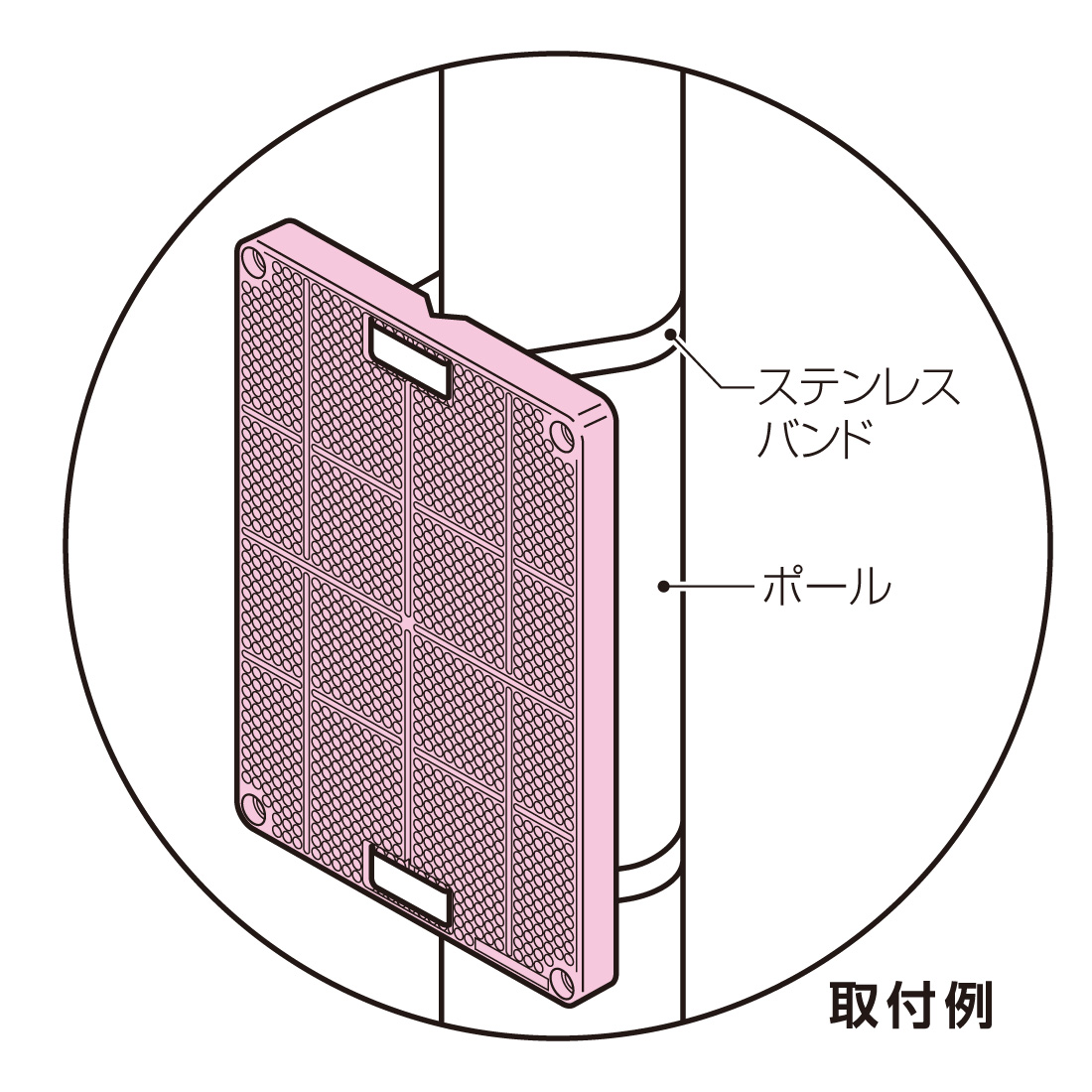 自由自在 未来工業 (取寄品) (P10倍) BPF-5042J 取付自在板 ベージュ タテ長