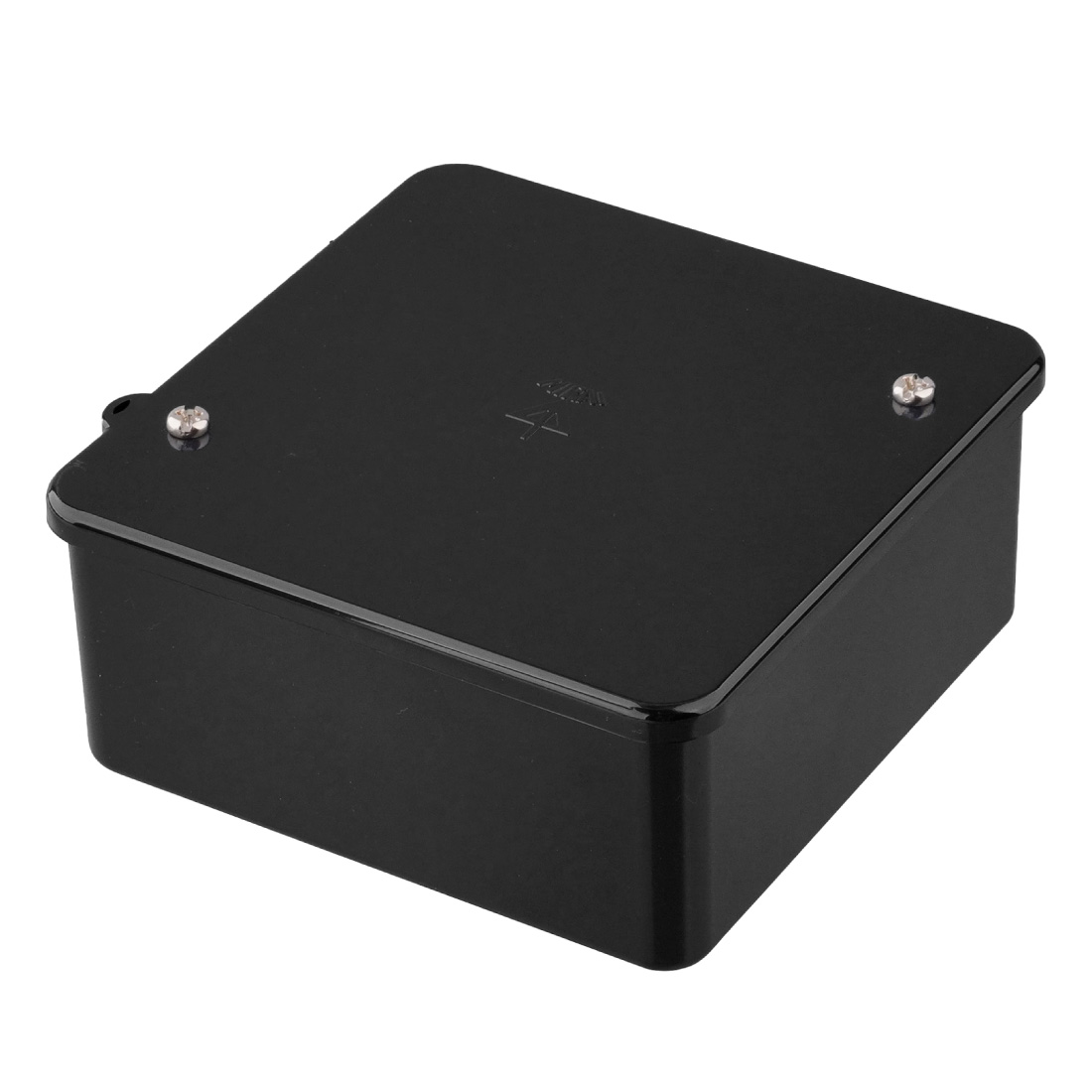 未来工業 (取寄品) PVKボックス 中形四角 浅型 PVK-AOK/ブラック PVK