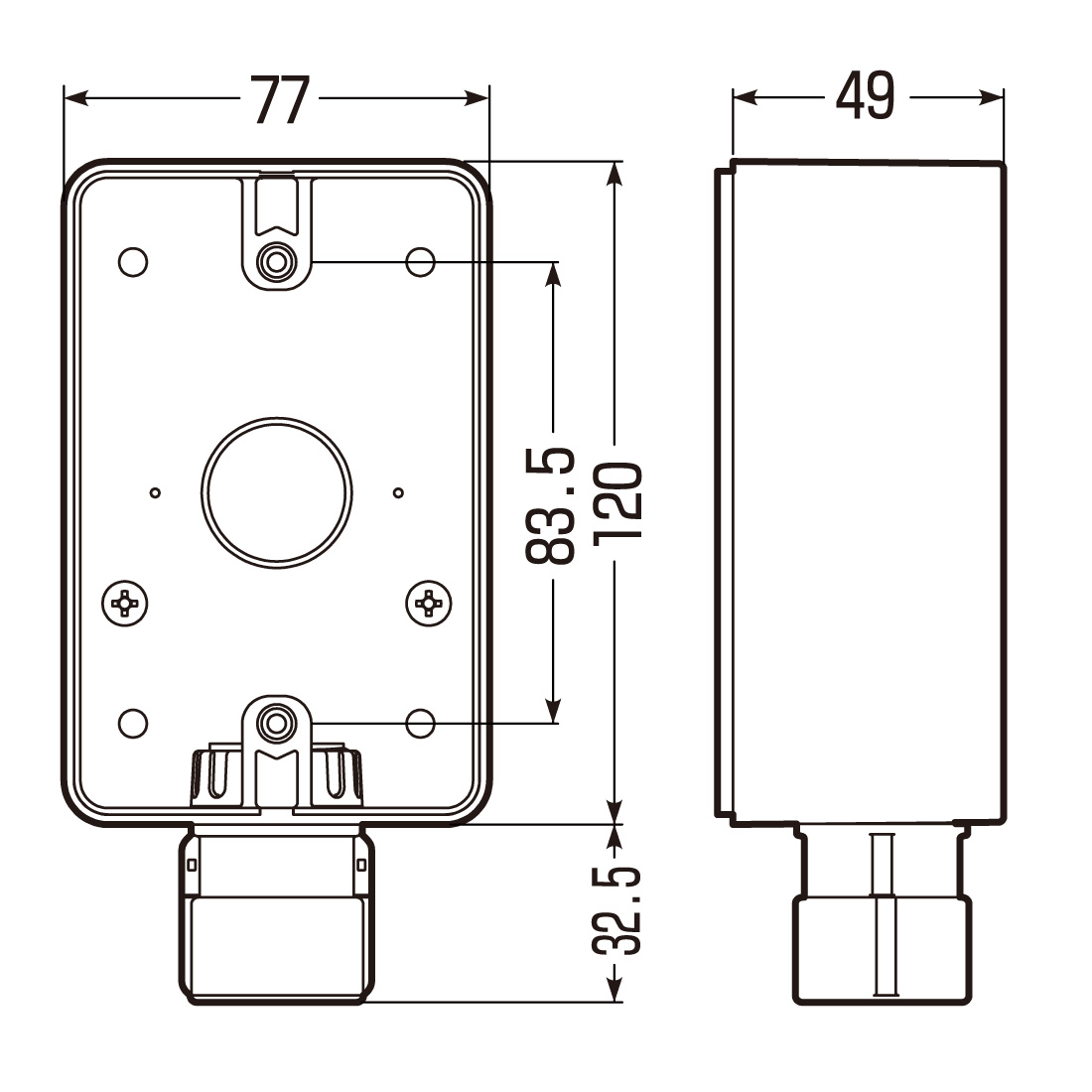 未来工業 (在庫有) PVR-0BC16GJ/ベージュ PVR-0BC16GM/ミルキー
