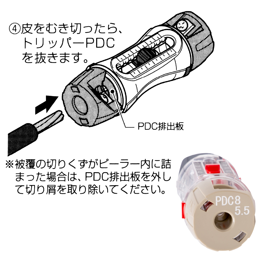 未来工業 (在庫有) TOR-PD1S トリッパーPDC PDC電線専用 6600V高圧引下