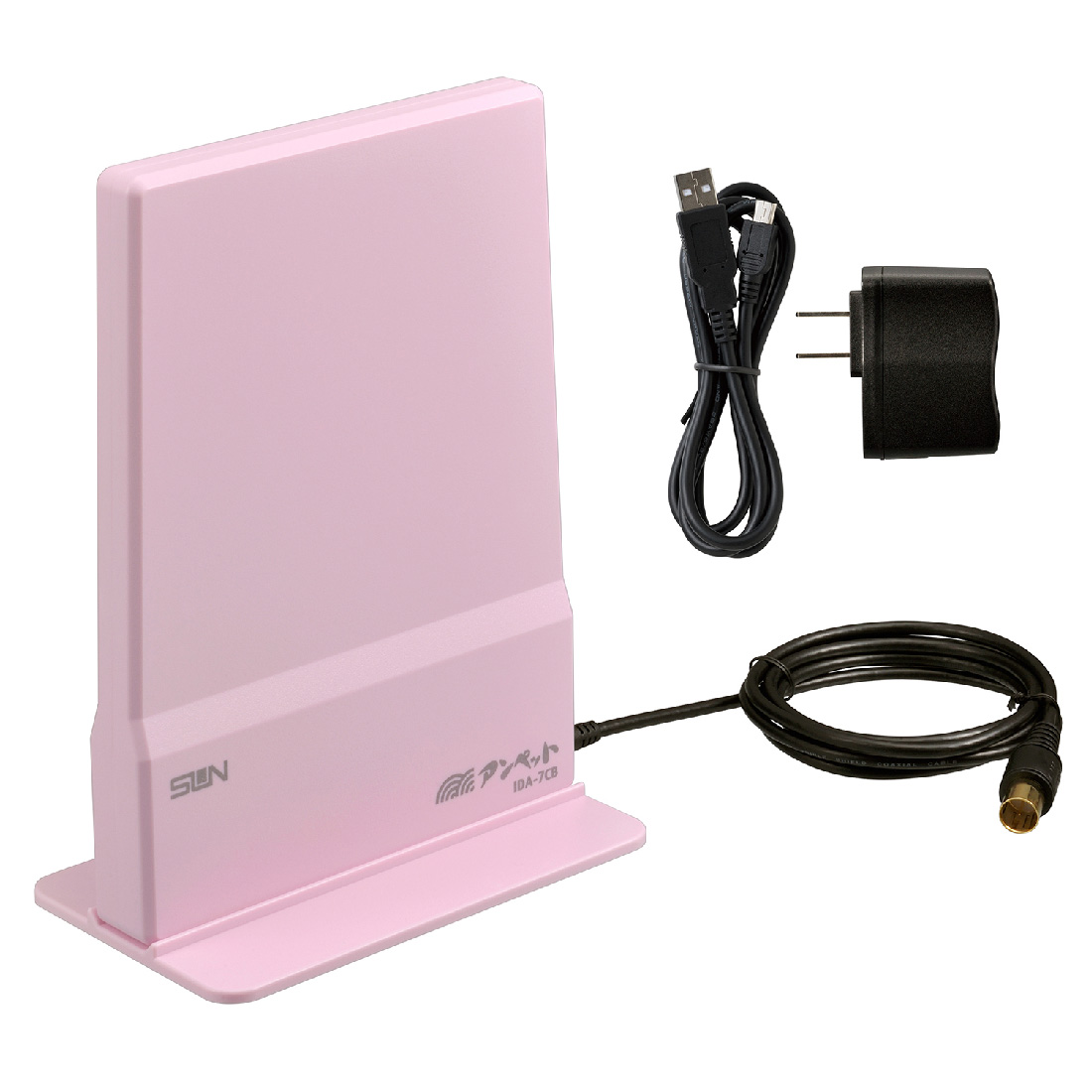 サン電子 室内アンテナ ブースター内蔵 IDA-7CBシリーズ 地デジ UHF
