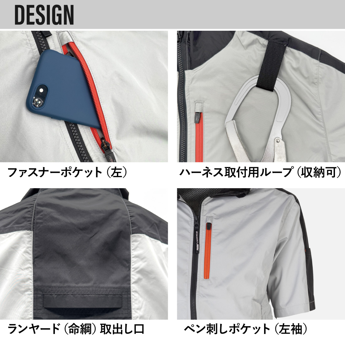 PUMA（プーマ） 作業ウェアPUMA 空調作業服 AT-8021N 服のみ エア