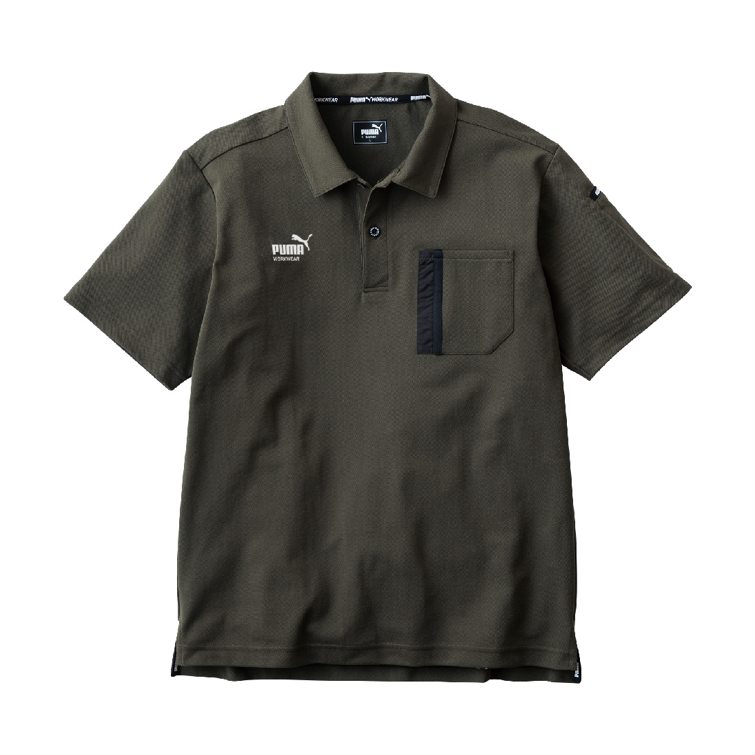 PUMA WORKWEAR 作業ウェアPUMA 半袖アクティブポロシャツ ストレッチ