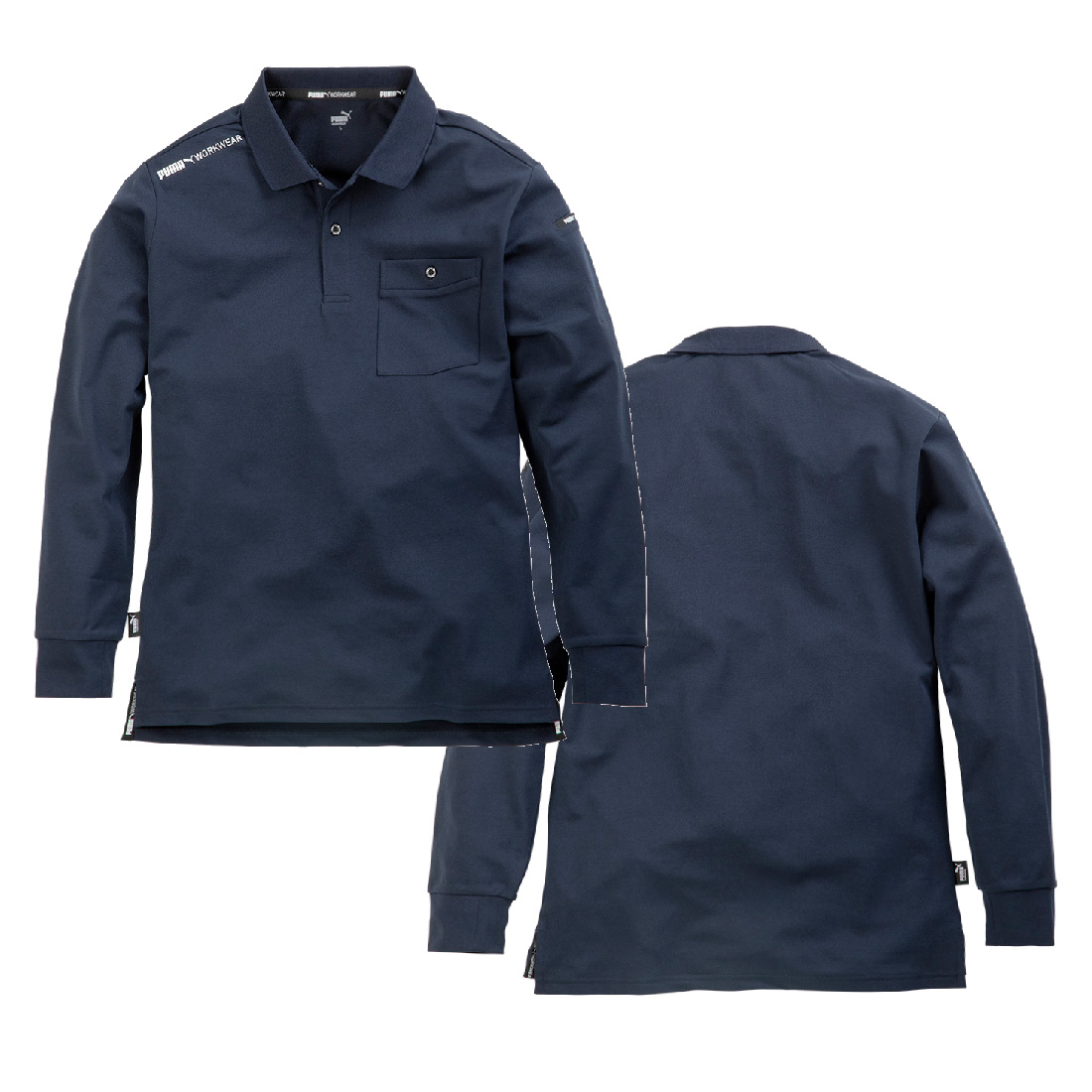 PUMA WORKWEAR 作業ウェアPUMA 長袖ポロシャツ PW-4024A プーマ PUMA WORKWEAR 作業ウェアPUMA 長袖ポロシャツ PW-4024A プーマ