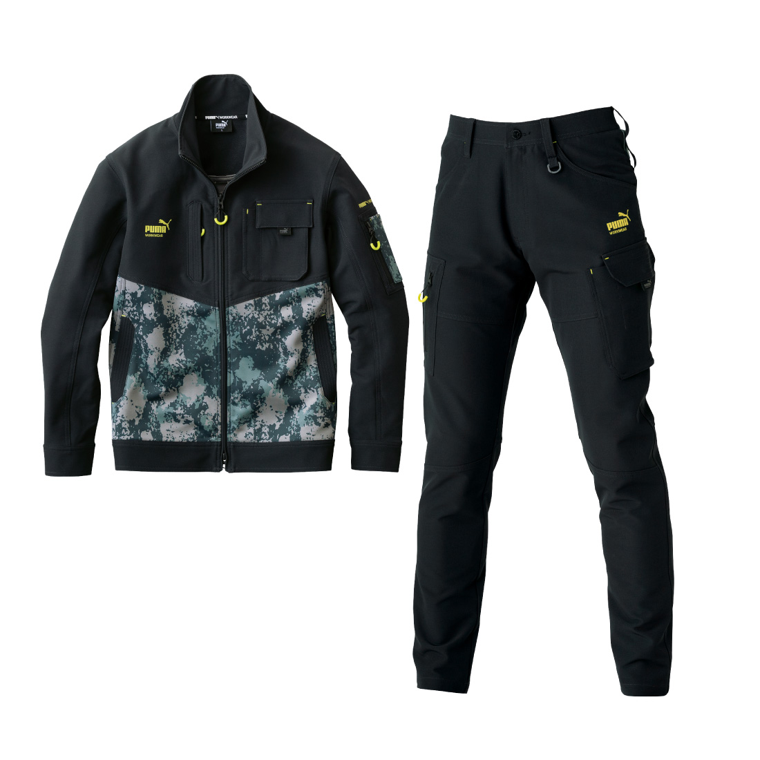 PUMA WORKWEAR 作業ウェアPUMA 上下セット PW-3011A/PW-3015A ワーク