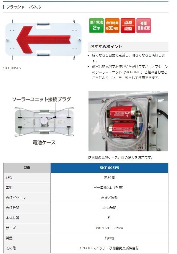 送料無料(一部地域除く)・代引不可)キタムラ産業 フラッシャーパネル