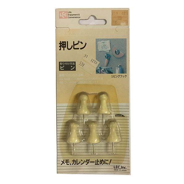 特価品 LEC レック 押しピン H-018 (A) : プロショップShimizu - 通販