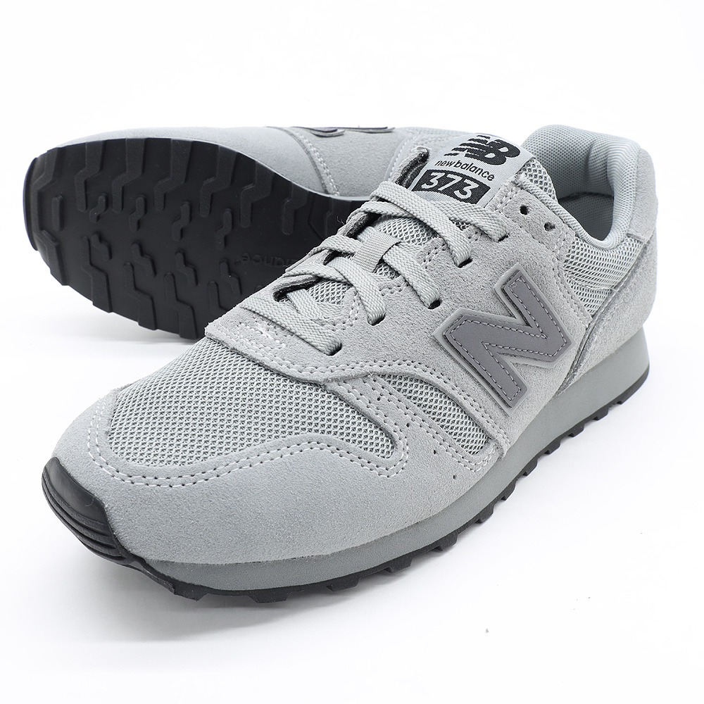 New Balance（ニューバランス） M373 3YU グレー 靴幅：D 天然皮革 本