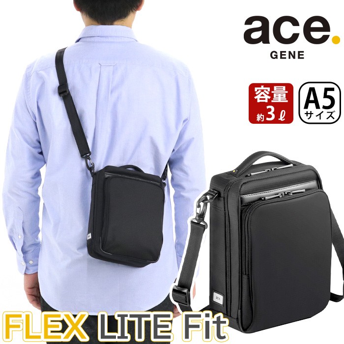 エースジーン　ace.ＧＥＮＥ ace. GENE LABEL ショルダーバッグ ace.GENE エース ジーン