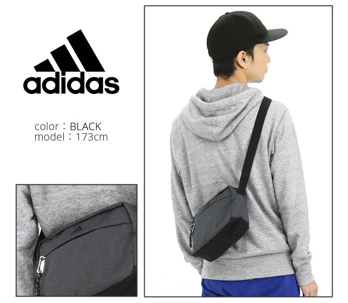 00s Y2K Adidas 2Way Nylon Shoulder Bag 