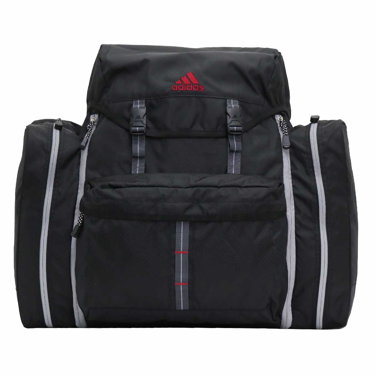 アディダス　adidas 大容量リュック　宿泊学習　林間学校　修学旅行　58L adidas サブリュック リュック アディダス キッズ 大容量 拡張