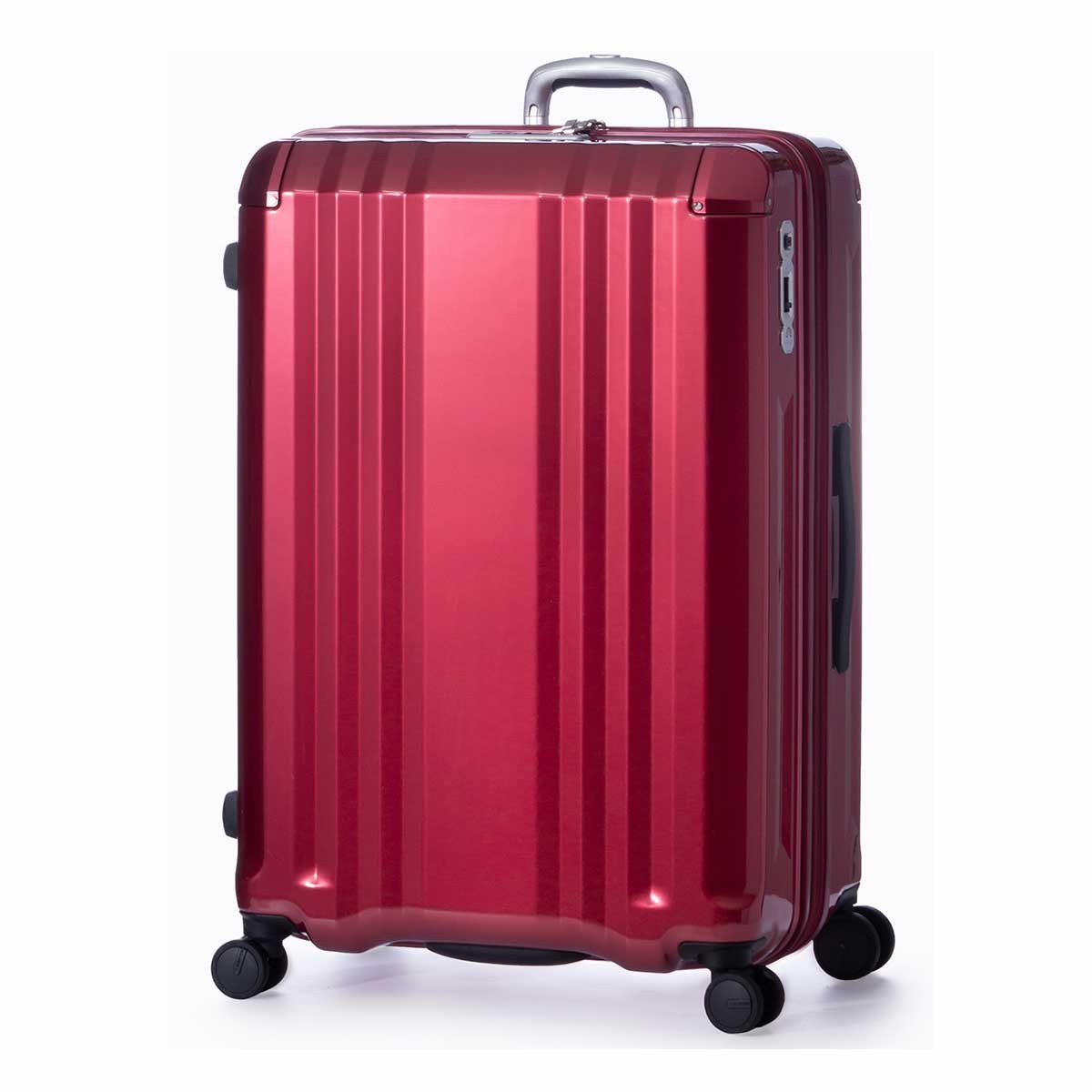 スーツケース 旅行 拡張 ハードケース ファスナー デカかる Edge 