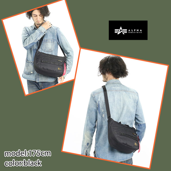 Alpha Industries ショルダーバッグ メンズ ALPHA INDUSTRIES