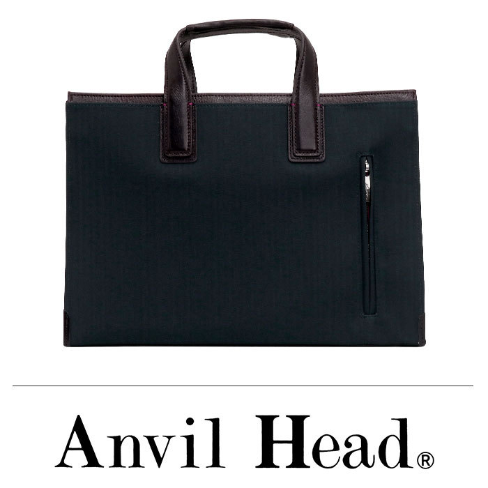 ビジネスバッグ メンズ Anvil Head アンビルヘッド ビジネス バッグ 三方開 通勤 トートバッグ ショルダーバッグ