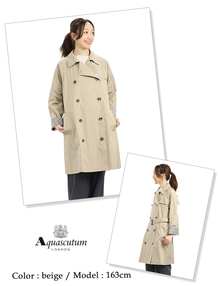 Aquascutum（アクアスキュータム） レインコート トレンチ型