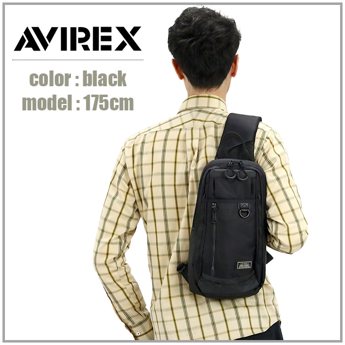 AVIREX ボディバッグ アヴィレックス メンズ レディース 男女