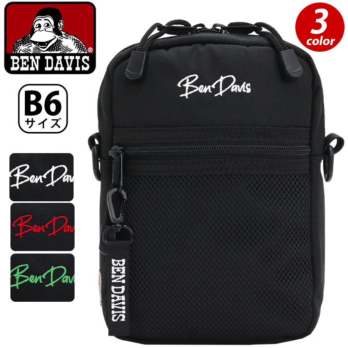 BEN DAVIS（ベンデイビス） ショルダーバッグ ミニ ポーチ B6 バッグ