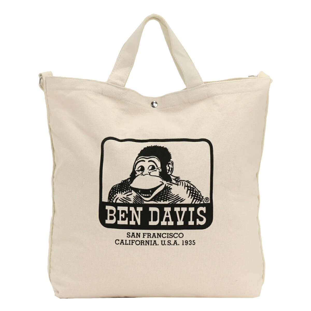 トートバッグ BEN DAVIS ベンデイビス 2WAY ショルダーバッグ 帆布