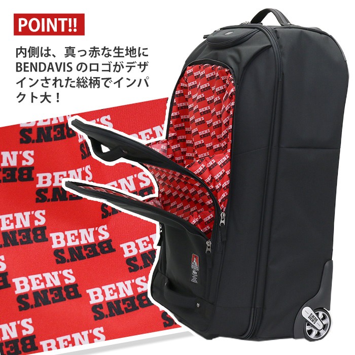BEN DAVIS（ベンデイビス） ソフト キャリーケース 69L BEN DAVIS
